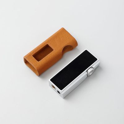 Full Protective Leather Shell Skin Case Cover for iBasso DC07 Pro (Brown)