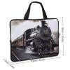 Laptop Carrying Case 17inch Steam Train Laptop Bag for Men Women Computer Bag Messenger Bag for Work view 3