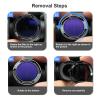4Pcs Drone ND Filter Set ND8 ND16 ND32 ND64, Knob Installation, ND Filter Camera Lens Filter, Designed to Reduce Strong Surrounding Light view 3