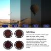 4Pcs Drone ND Filter Set ND8 ND16 ND32 ND64, Knob Installation, ND Filter Camera Lens Filter, Designed to Reduce Strong Surrounding Light view 4