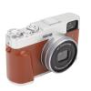 YUYTE 48MP Autofocus Compact 4K Digital Camera with 2.8 Inch Screen, Beauty Face Mode, for Photography, 16X Digital Zoom, Anti Shake, Compact Design, Dual Use as Webcam (Brown) view 3
