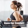 Quidnuran Bone Conduction Headphones-Open Ear Headphones Open Ear Headphones Wireless Bluetooth Bone Conduction Headphones Bluetooth Bone Conduction Earbuds Running Headphones Running Cycling Green view 2