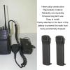 2pcs Radio Belt Clip, Portable Two Way Radio Belt Clip, Replacement Two Way Radio Belt Clip for HT1000 MT2000 MTS2000 view 2