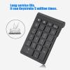 MUNEFE Numeric Keypad, Number Pad for Laptop, Split Keyboard, Suitable for Improved User Comfort and Typing Efficiency view 2