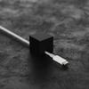 Eyepkildly Black Stainless Steel Cable Clips, Cord Organizer Cable Management, USB Cable Holder Wire,Wire Organizer for Desk, Wall, Car, Nightstand and Office Cable Management. (Frosted Black) view 1