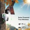 No WIFI Security Camera No Internet Needed, 4G LTE Cellular Security Camera Outdoor Wireless, Cell Camera with SIM Card, PIR Sensor, 2K Color Night Vision, SD/Cloud, 2-Way Talk, IP66 Waterproof view 4