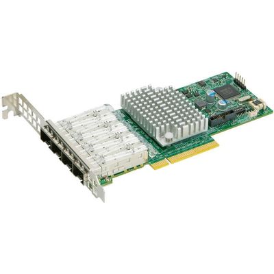 FACSER Compatible with Supermicro AOC-STG-I4S 4-Port 10GbE Standard LP with SFP+