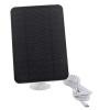4W 5V Solar Panel for Security Camera Flood Light Battery Camera with Solar Panel IP65 Solar Panel with 360 Degree Adjustable Bracket (White) view 2