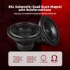 DS18 EXL-TRX15.4D 15" Subwoofer Quad Stacked Ferrite Magnets with Reinforced Cone with Epoxy Coating, 3000W RMS, 6000W Max Power, 4" DVC 4-Ohm, Pro Audio view 3