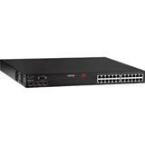 Brocade FastIron Workgroup Switch 624-POE - Switch - L3 - managed - 24 x 10/100 (PoE) + 4 x shared SFP - desktop - PoE (Renewed)