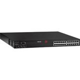 Brocade FastIron Workgroup Switch 624-POE - Switch - L3 - managed - 24 x 10/100 (PoE) + 4 x shared SFP - desktop - PoE (Renewed)