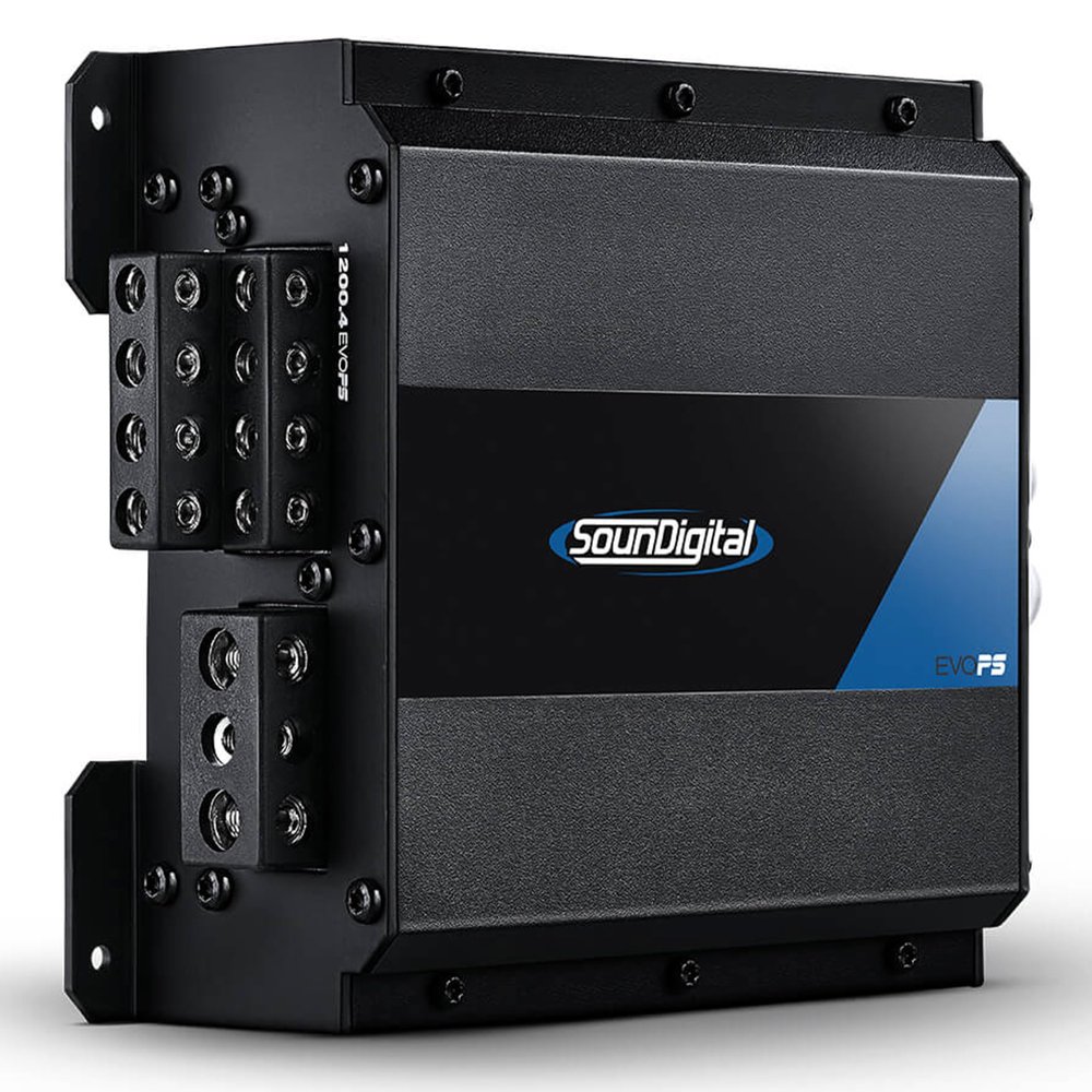 SounDigital EVOPS Power Sports 1200.4-2 Ohm 4-Channel 1200W RMS Weather Proof Amplifier