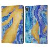 Head Case Designs Officially Licensed Paul Brent Agate Mermaid Coastal Leather Wallet Case Compatible with Apple iPad Pro 13 M4 2024 view 1