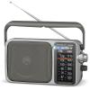 YOWGULF AM FM Radio with Best Reception,Bluetooth Portable AM FM Transistor,Battery Operated Radio or AC Power,Large Dial,Headphone Jack, Gifts for Seniors Elderly view 1