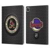 Head Case Designs Officially Licensed NHL Puck Texture Arizona Coyotes Leather Wallet Case Compatible with Apple iPad Pro 13 M4 2024 view 1