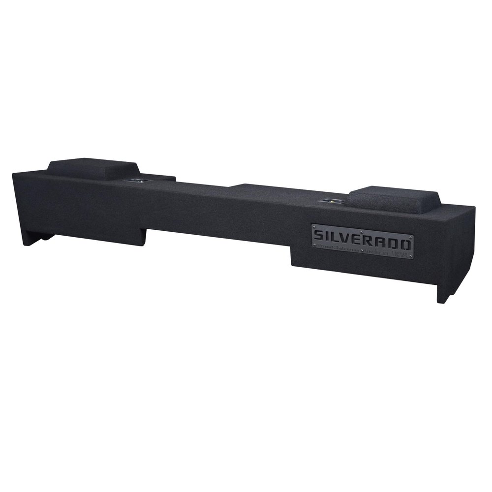10" Dual L7T Sub Box for Silverado Extended Cab 2007-2018 Subwoofer Enclosure Speaker Box Ground Shaker