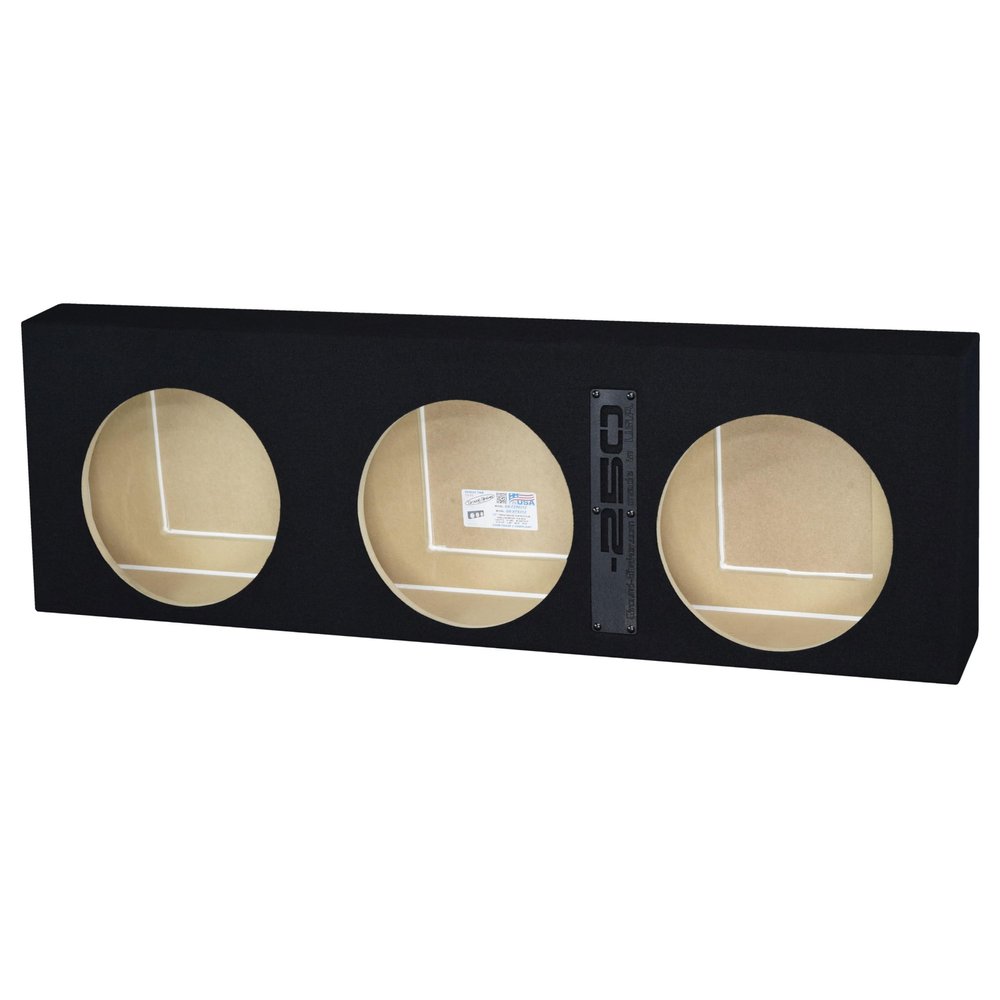 12" Triple Sealed Sub Box 1999-2007 250 Crew Cab Sub Box Subwoofer Enclosure Speaker Box Ground Shaker Stereo Subwoofer Box Speaker Enclosure Car Audio Home Audio Ground-Shaker