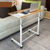 Adjustable Lap Table Portable Laptop Computer Stand Desk 60x40cm Cart Tray Side Table for Bed Sofa Hospital Nursing Reading view 2