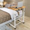 Adjustable Lap Table Portable Laptop Computer Stand Desk 60x40cm Cart Tray Side Table for Bed Sofa Hospital Nursing Reading view 4