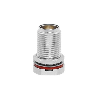 BJDZ 50Ohm Triaxial TNC Female Bulkhead to MCX Type Female Adapter.