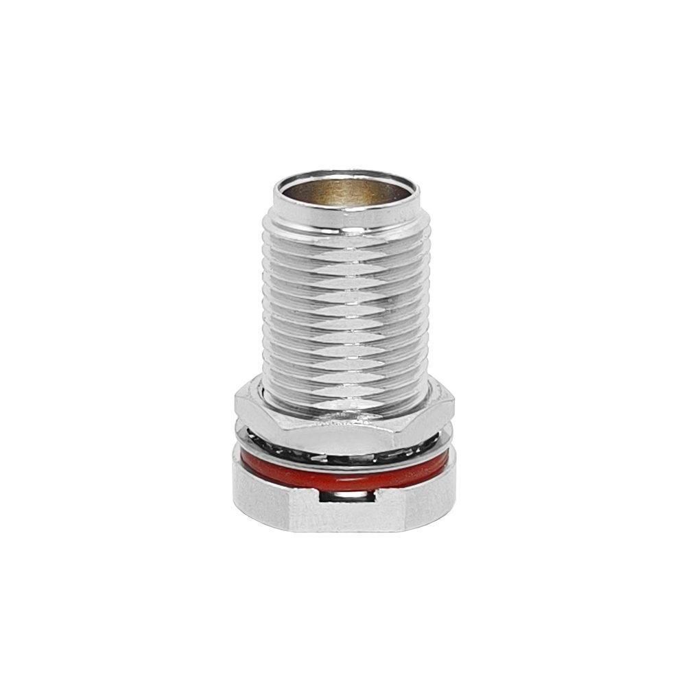 BJDZ 50Ohm Triaxial TNC Female Bulkhead to MCX Type Female Adapter.