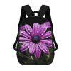 NONHAI Backpack for Man Purple Daisy Laptop Backpack for Woman Travel Daypack Casual Bag Computer Bag 17 Inch view 1