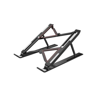 EliteBloom Laptop Bracket Aluminum Alloy Bracket Desktop Heightened Office Folding Portable Radiator Shelf Can Be Lifted and Adjusted Durable,