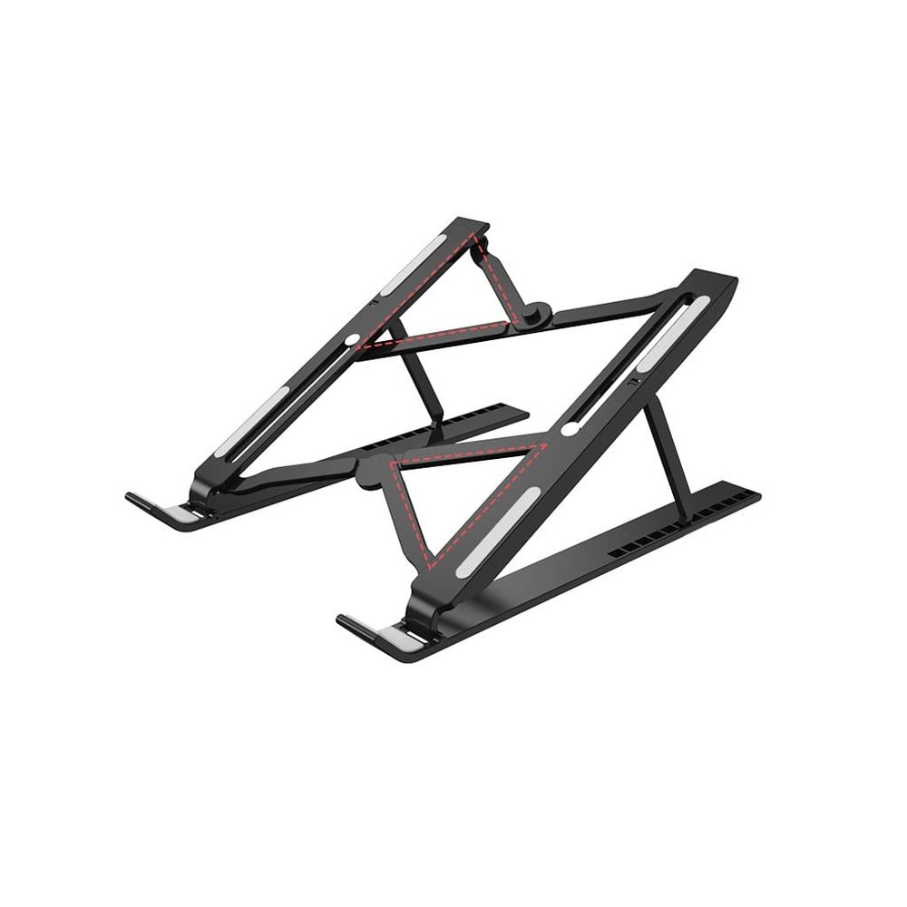 EliteBloom Laptop Bracket Aluminum Alloy Bracket Desktop Heightened Office Folding Portable Radiator Shelf Can Be Lifted and Adjusted Durable,