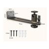EliteBloom Projector Bracket Wall Mount Bracket for Projector Universal Bedside Hanging Bracket Household,Black view 2