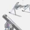 EliteBloom Laptop Bracket Bracket Support Frame Cooling Rack Suspended Radiator Desktop Heightened Lifting Shelf Aluminum Alloy Durable,Black view 4