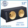 2006-2024 Charger 12" Dual Sealed Sub Box Subwoofer Enclosure Stereo Subwoofer Box Speaker Enclosure Car Audio Home Audio Ground Shaker view 2