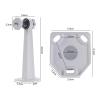LHXEQJAM HD80 Adjustable Mini Projector Stand Ceiling Wall Mount Bracket Aluminum Swivel view 4