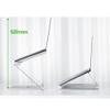 Laptop Stand Suspended Heat Dissipation Portable Elevated Rack Desktop Folding Portable Convenient Storage Support Aluminum Alloy Durable,Silver view 4