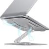 EliteBloom Laptop Bracket Bracket Aluminum Alloy Heightened Desktop Suspended Cooling Base Durable,Silver view 3