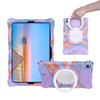 YEMENGHUA Heavy Duty Protection Kids Case Compatible with Samsung Galaxy Tab S6 10.5 2019 SM-T860/T865,Soft Silicone Lightweight Case,with Hand Strap Shoulder Belt Rotatable Stand Cover(Rose Pink) view 1