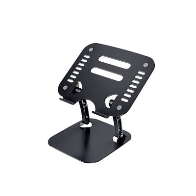 EliteBloom Laptop Bracket Aluminum Alloy Can Lift and Adjust Heat Dissipation Standing Desktop Base Vertical Portable Portable Durable,Black
