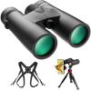 15X45 HD Binoculars for Adults High Powered with Binocular Harness Strap, Phone Adapter and Tripod, IPX7 Waterproof Binoculars for Hunting Wildlife Bird Watching Cruise Ship Travel Hiking view 1