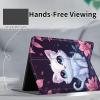 Case for 6.8" Kindle Paperwhite (11th Generation-2021/2023/2024), Slim PU Leather Adjustable Stand Smart Kindle Cover, with Auto Wake/Sleep for Kindle Paperwhite Signature Edition, Cute Kitten view 2