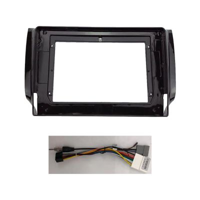 Sound-way - Single DIN Car Radio Frame Installatio 2 Din 10.1 Inch Car Radio Fascia Stereo Panel Dashboard Installation Trim Kit Frame Bezel/Fit for Nissan Sentra Sylphy 2012-2019 Car Front Side Air