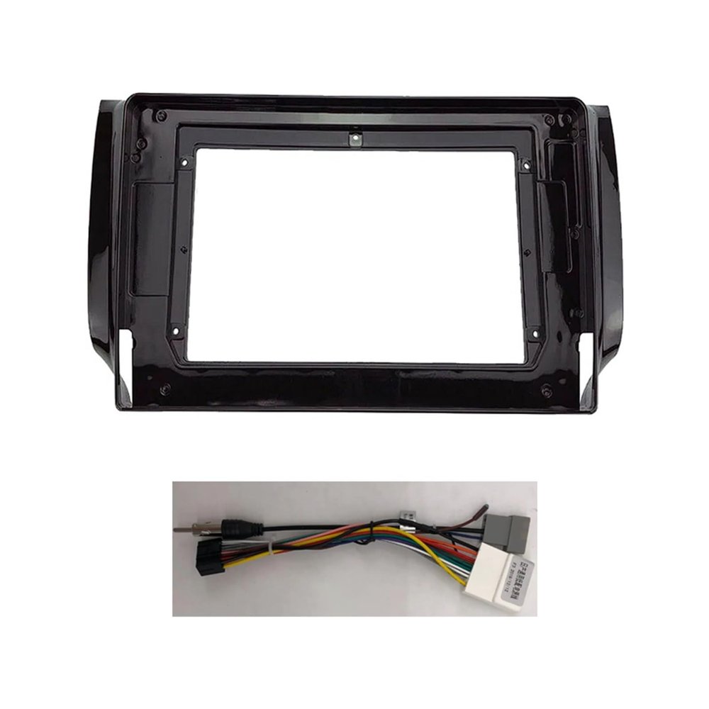 Sound-way - Single DIN Car Radio Frame Installatio 2 Din 10.1 Inch Car Radio Fascia Stereo Panel Dashboard Installation Trim Kit Frame Bezel/Fit for Nissan Sentra Sylphy 2012-2019 Car Front Side Air