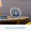 Amazon Echo Pop (newest model) | Officially Licensed NFL Limited-Edition | Indianapolis Colts ('25-26 Season Design) view 4