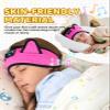 KIDSBAND Kids Headband Headphones, Baby Headphones, Wireless and Wired Playback 3.5 MM Jack for School, Foldable Adjustable Children Headset for Girls Boys,Kindle Tablet Cellphones Airplane Travel view 2