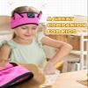 KIDSBAND Kids Headband Headphones, Baby Headphones, Wireless and Wired Playback 3.5 MM Jack for School, Foldable Adjustable Children Headset for Girls Boys,Kindle Tablet Cellphones Airplane Travel view 4