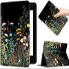 Slim Shell Case for 6.8" Kindle Paperwhite (11th Generation 2021)  Kindle Paperwhite Signature Edition, Premium PU Leather Lightweight Auto Sleep/Wake Cover with Stand, Wildflowers view 1