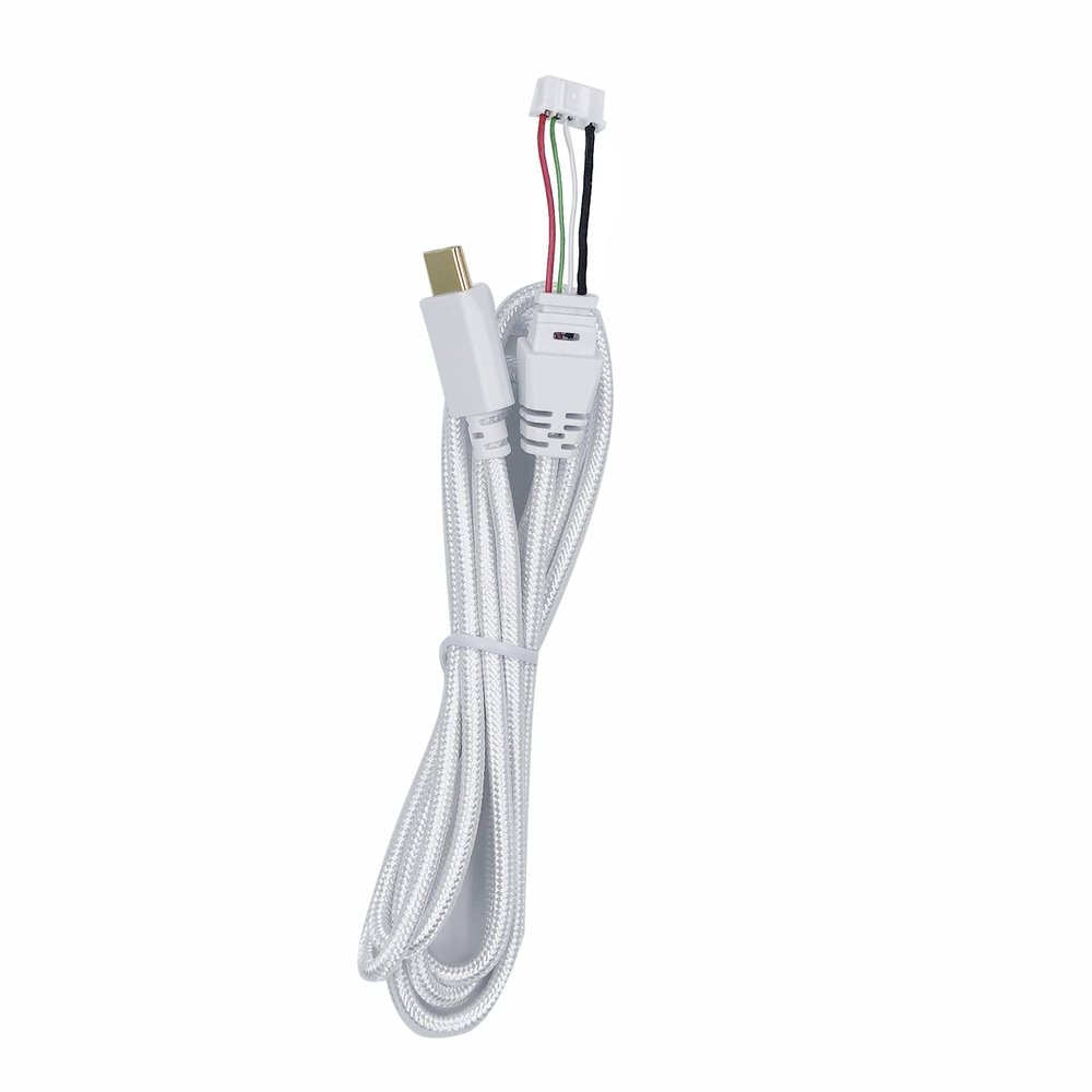 Haoyull Replacement Opne-end Bare Cord Line Headphone Cable Stereo Wire for ROG/S Headset Cable