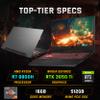 ASUS TUF A15 15.6" FHD 144Hz Gaming Laptop, AMD Ryzen 7-6800H, 16GB DDR5 RAM, 512GB PCIe SSD, GeForce RTX 3050 Ti 4GB, Windows 11 Pro, RGB Backlit Keyboard, Wi-Fi 6, Gray, 128GB Docking Station Set view 3