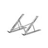 EliteBloom Laptop Bracket Aluminum Alloy Desktop Vertical Office Tablet Bracket Can Be Lifted and Adjusted, Portable and Foldable Durable,Gray view 1
