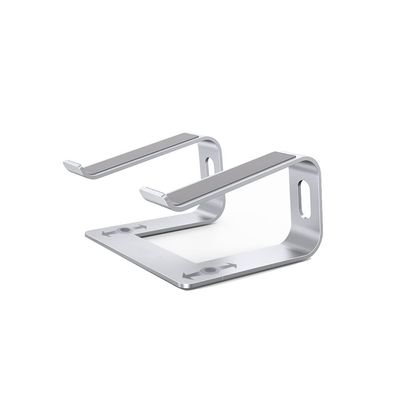 EliteBloom Laptop Bracket Computer Bracket Office Desktop Increase Heat Dissipation Lift Pad Bracket Hanging Portable Base Durable,Silver