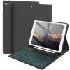 BQDIYOO Keyboard Case for iPad 9th/8th/7th Generation(2021/2020/2019) Detachable Wireless Bluetooth Keyboard Case for 10.2 inch iPad 9/8/7 Cover with Pencil Holder Auto Wake/Sleep, Black view 1