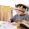 KIDSBAND Kids Headphones, Over On The Ear Toddler/Baby Headband Headphones - Volume Limited with Thin Speakers & Soft Headband No Pressure On Ears, for Learning/Plane/Travel/Tablet/Computer/Sleep view 4